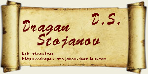 Dragan Stojanov vizit kartica